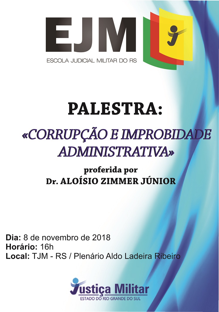 PALESTRA CORRUPÇÃO E IMPROBIDADE ADMINISTRATIVA 