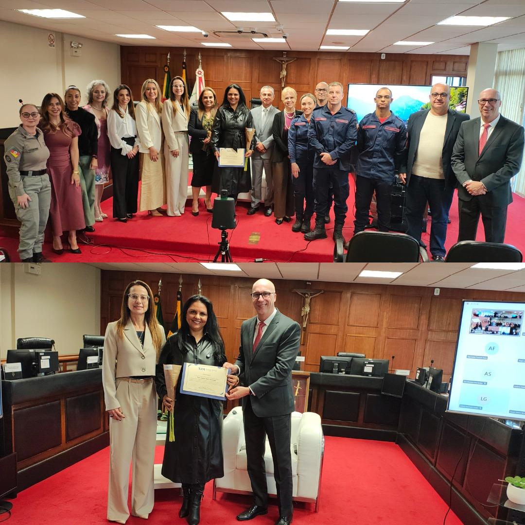 Balanço Curso Ambientes Seguros, Vidas Protegidas : Palestra de abertura abordou avanços normativos e medidas de combate ao assédio no Judiciário