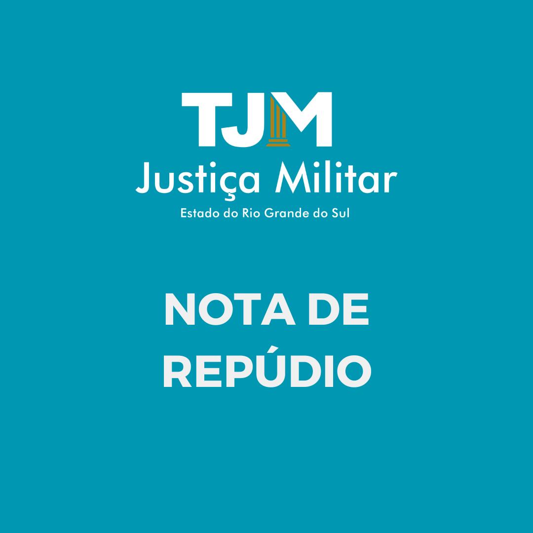 Nota de Repúdio