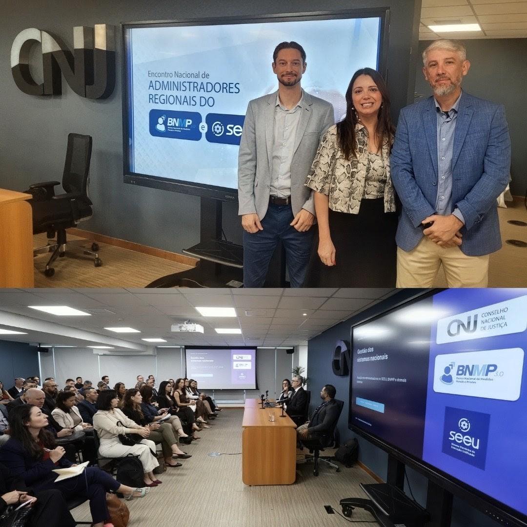 TJMRS presente em Encontro  Nacional dos Administradores Regionais do BNMP e SEEU