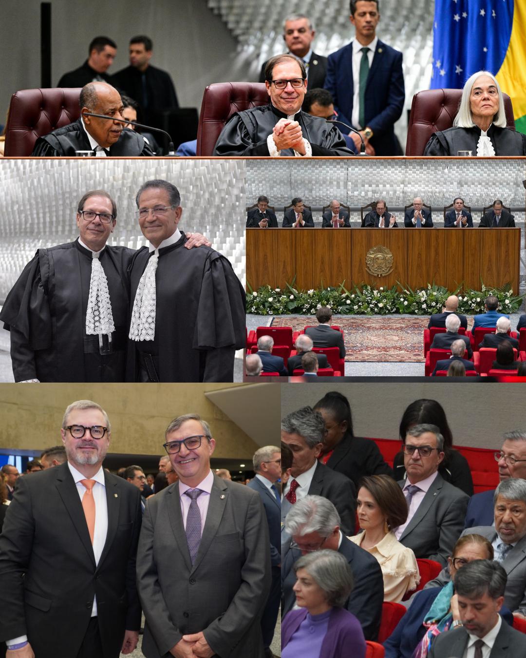 TJMRS prestigia posse de novo presidente e vice-presidente do STJ