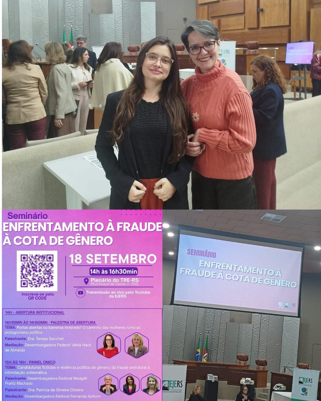 TJMRS participa de seminário sobre participação feminina na política
