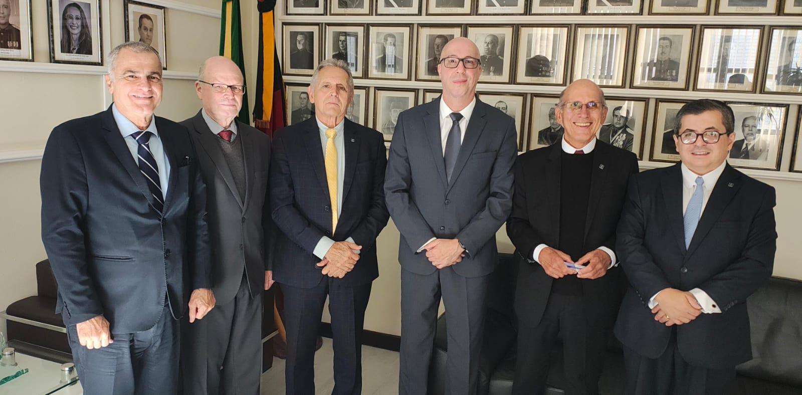 TJMRS recebe visita institucional da Associação Nacional de Desembargadores