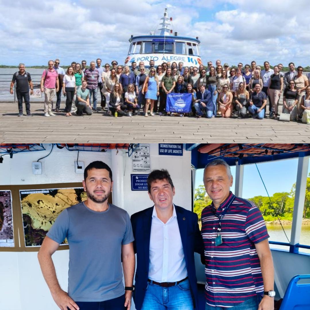 Sustentabilidade: TJMRS integra comitiva em visita técnica ao Guaíba e Delta do Jacuí