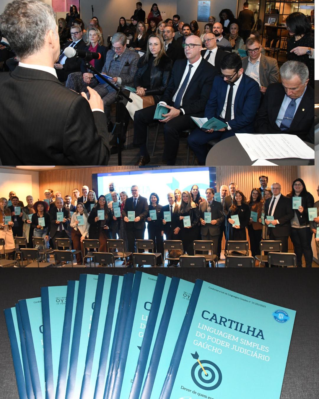 TJMRS participa do lançamento da Cartilha da Linguagem Simples do TJRS