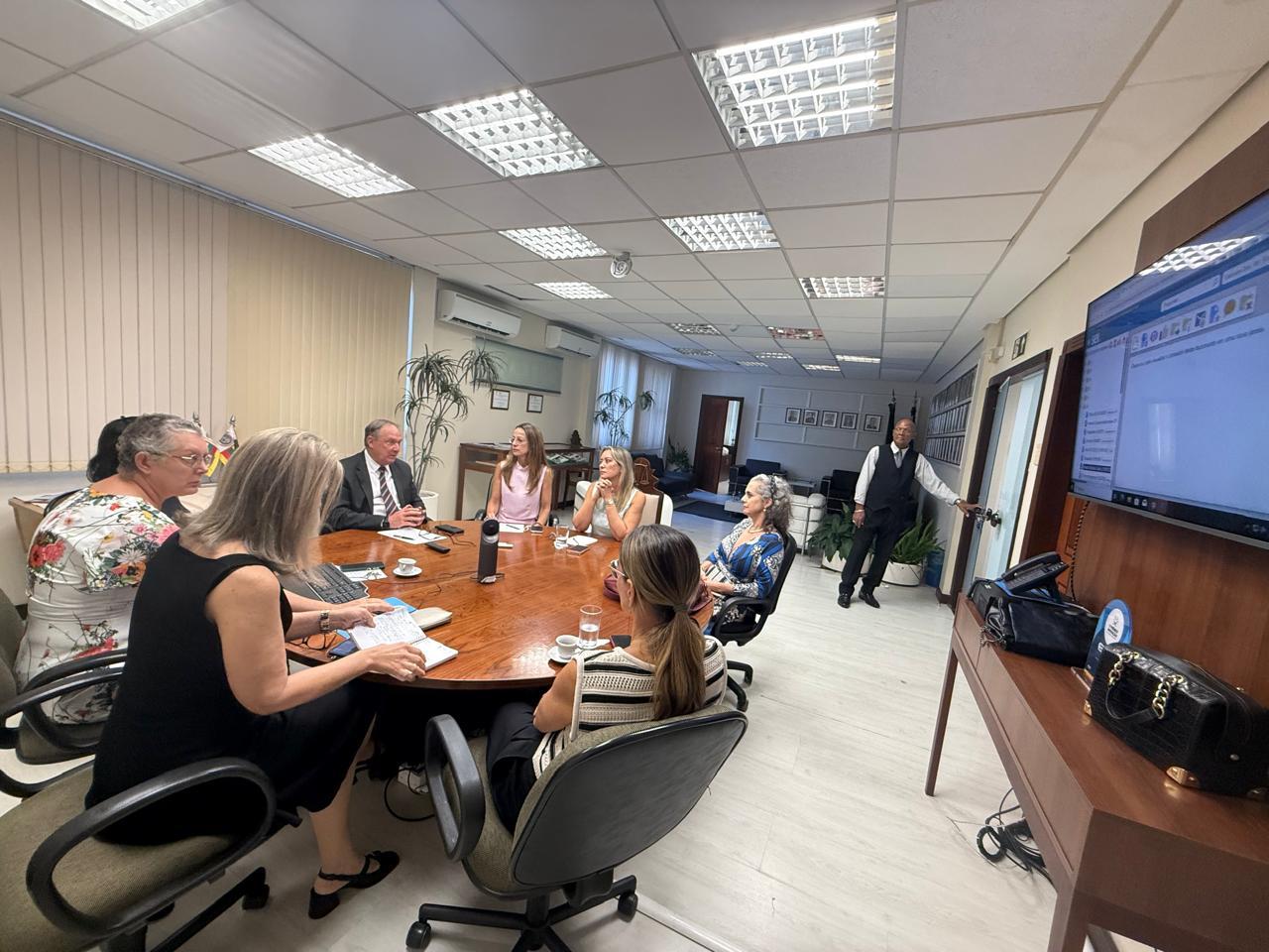 Comissão de Modificação de Entrâncias realiza reunião no TJMRS   