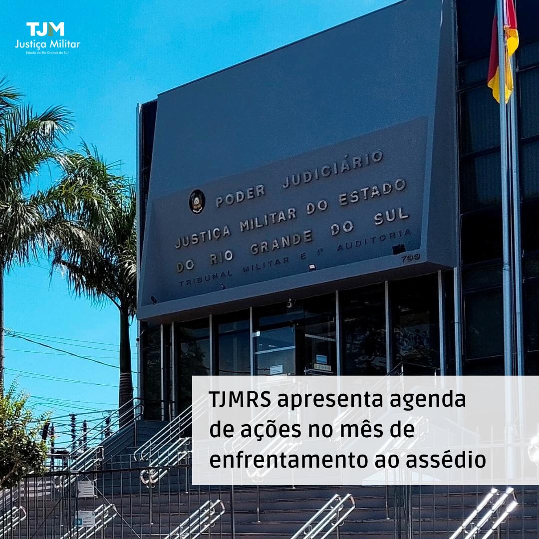 TJMRS apresenta agenda de ações no mês de enfrentamento ao assédio