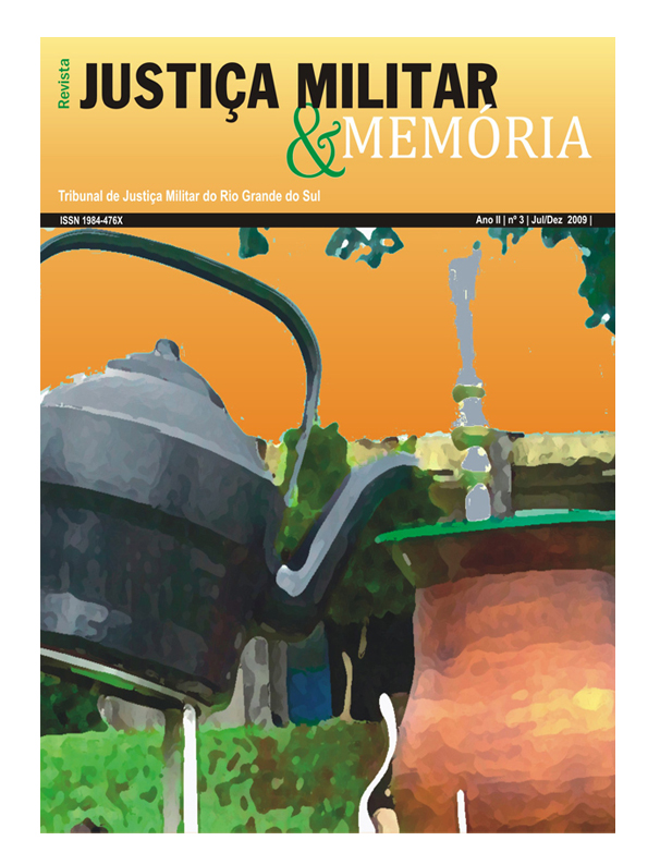 Revista Justiça Militar e Memória Nº 03